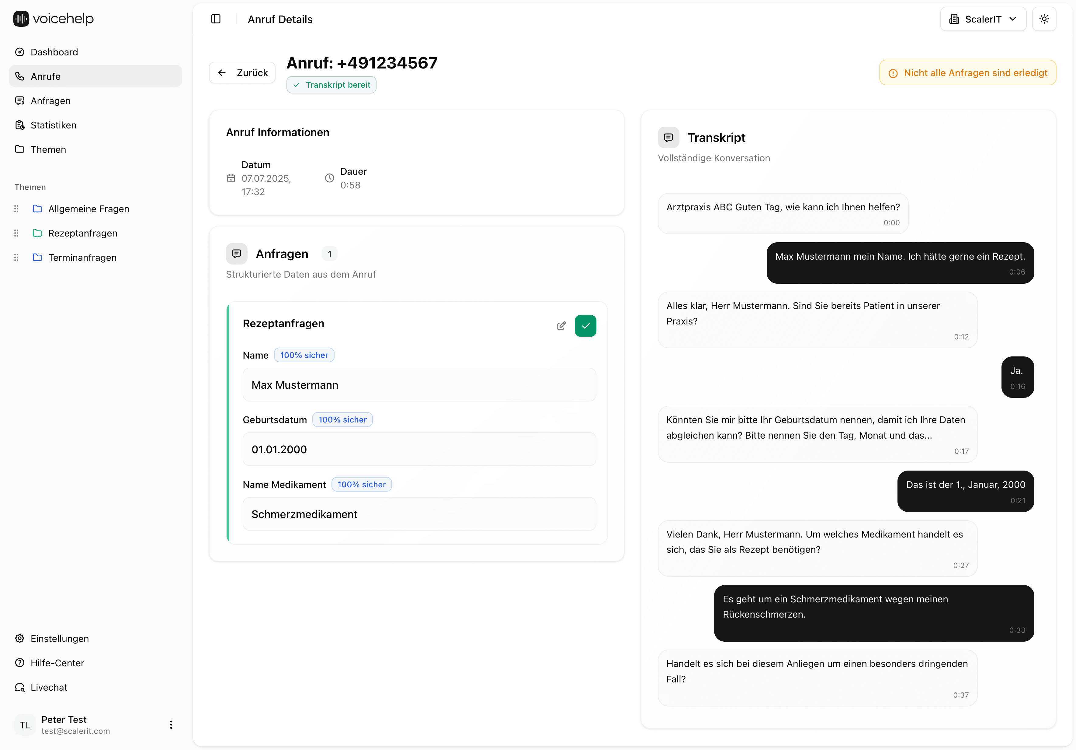 Reduzierte Wartezeiten